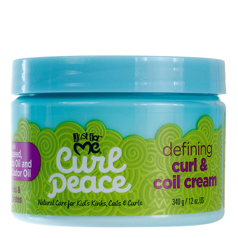 JUST FOR ME Curl Peace Defining Curl & Coil Cream (12oz)