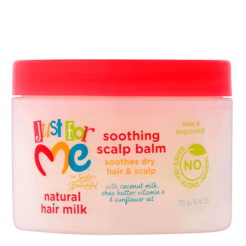 JUST FOR ME Natural Hair Milk Soothing Scalp Balm (6oz)