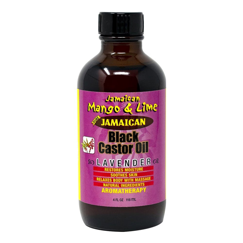 JAMAICAN MANGO & LIME Black Castor Oil [Lavendar] (4oz)