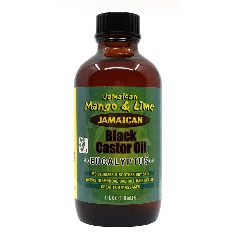 JAMAICAN MANGO & LIME Black Castor Oil [Eucalyptus] (4oz)