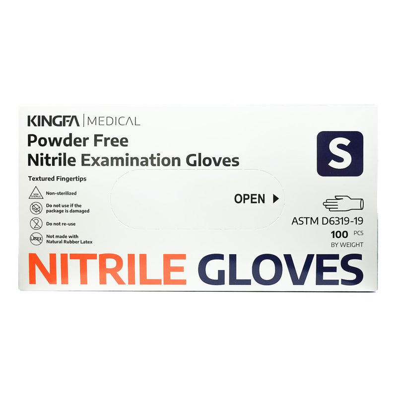 KINGFA 100pcs Nitrile Gloves