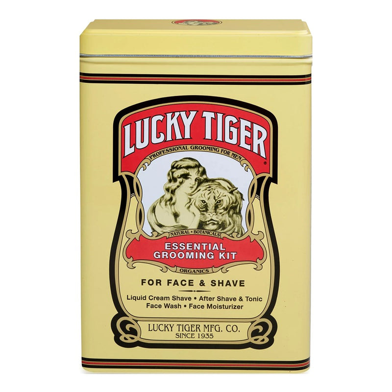 LUCKY TIGER Essential Grooming Kit For Face & Shave