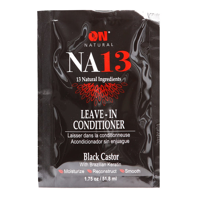 ON NATURAL NA13 Black Castor Leave In Conditioner Packet (1.75oz)