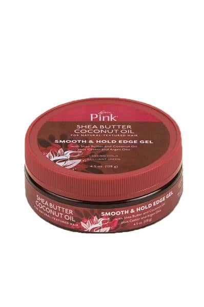 PINK Shea Butter Coconut Oil Smooth & Hold Edge Gel (4.5oz)