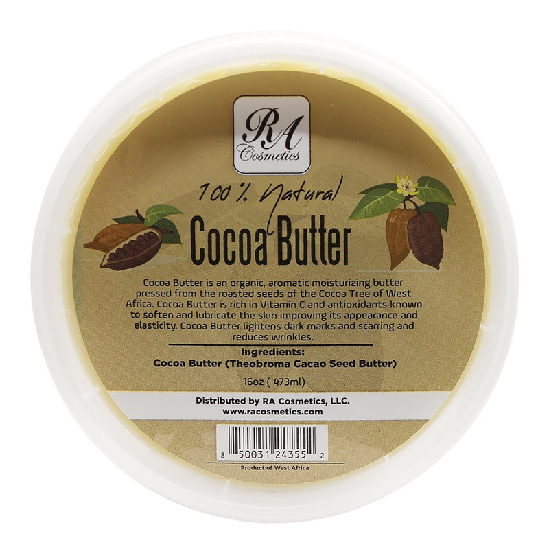 RA COSMETICS 100% Pure Cocoa Butter (16oz)