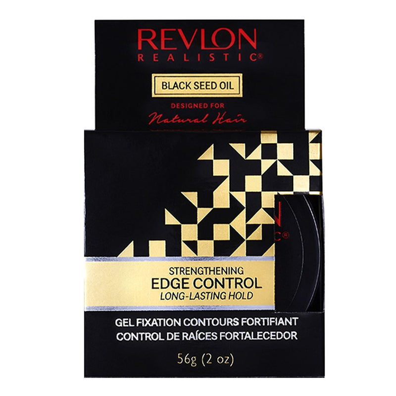 REVLON Black Seed Oil Natural Strengthening Edge Gel (2oz)