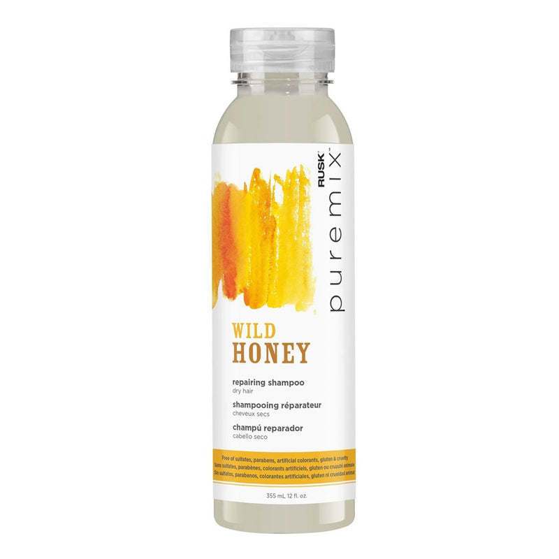 RUSK PUREMIX Wild Honey Repairing Shampoo (12oz)