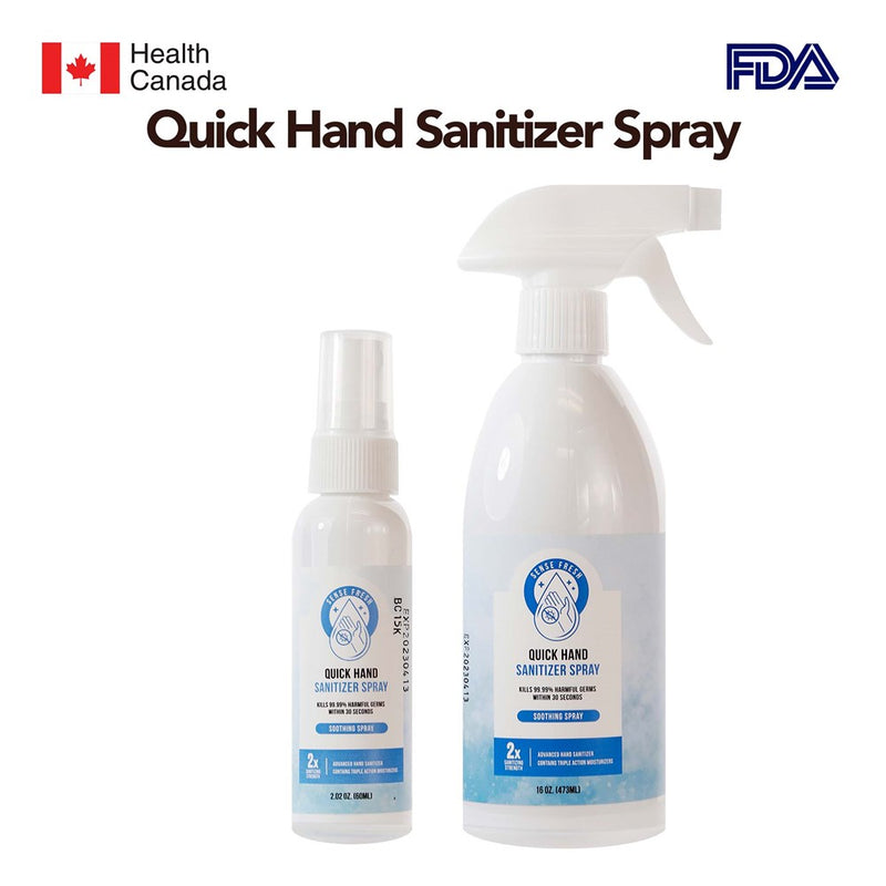 SENSE FRESH Quick Hand Sanitizer Spray
