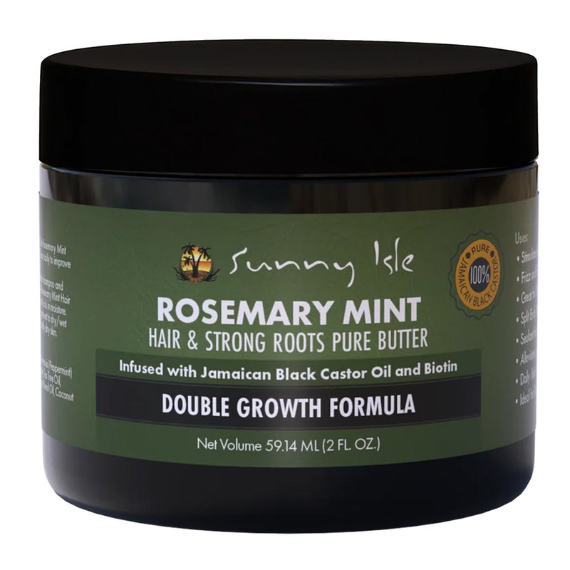 SUNNY ISLE Rosemary Mint Hair & Strong Root Pure Butter (2oz)
