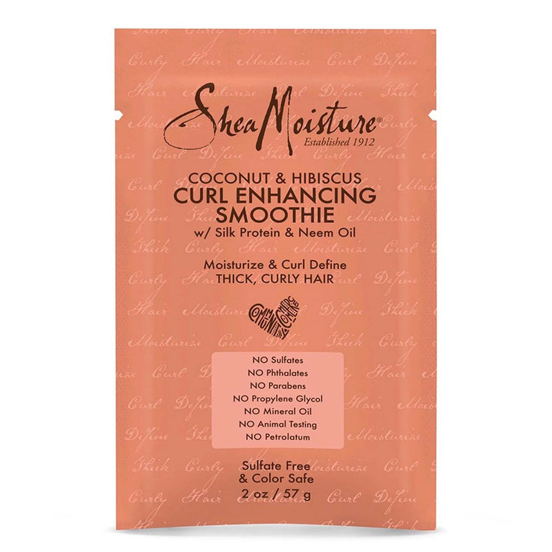 SHEA MOISTURE Coconut & Hibiscus Curl Enhancing Smoothie Packet (2oz)