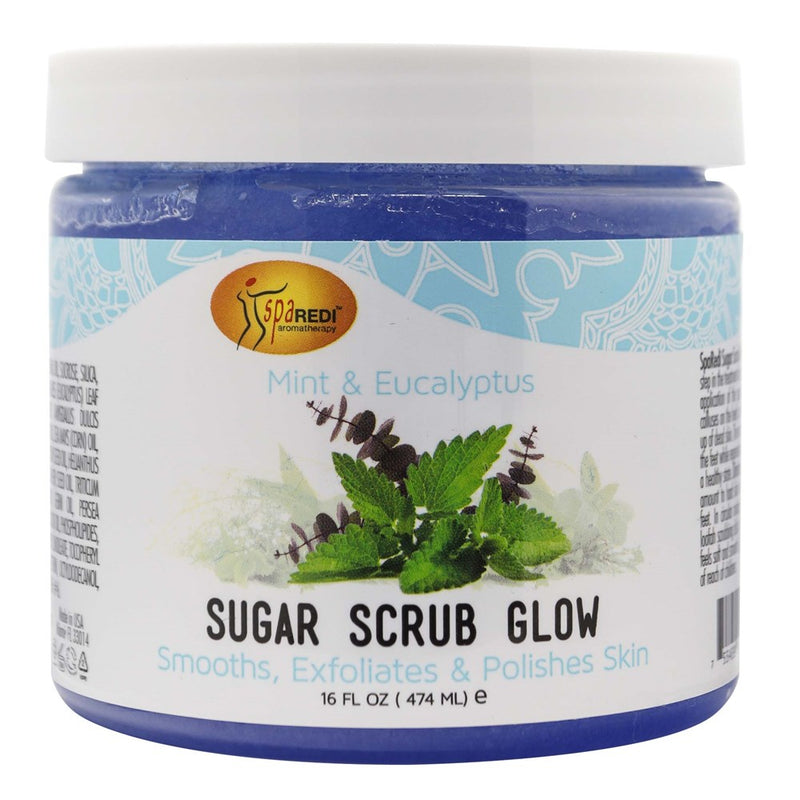 SPA REDI Sugar Scrub Glow (16oz)