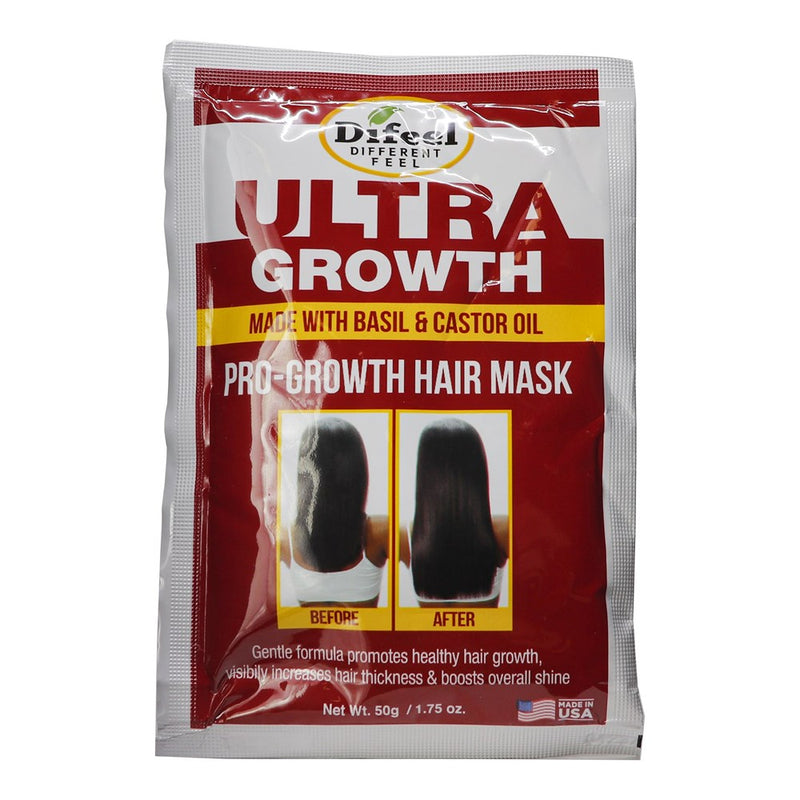 SUNFLOWER Difeel Ultra Growth Basil & Castor Oil Hair Growth Hair Mask Packet (1.75oz)
