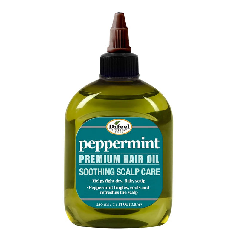 SUNFLOWER Difeel Peppermint Soothing Scalp Care Hair Oil (7.1oz)