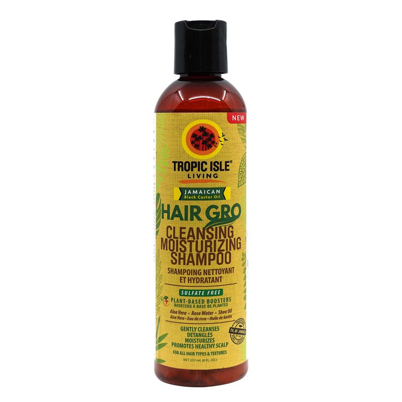 TROPIC ISLE LIVING Hair Gro Cleansing Moisturizing Shampoo (8oz)