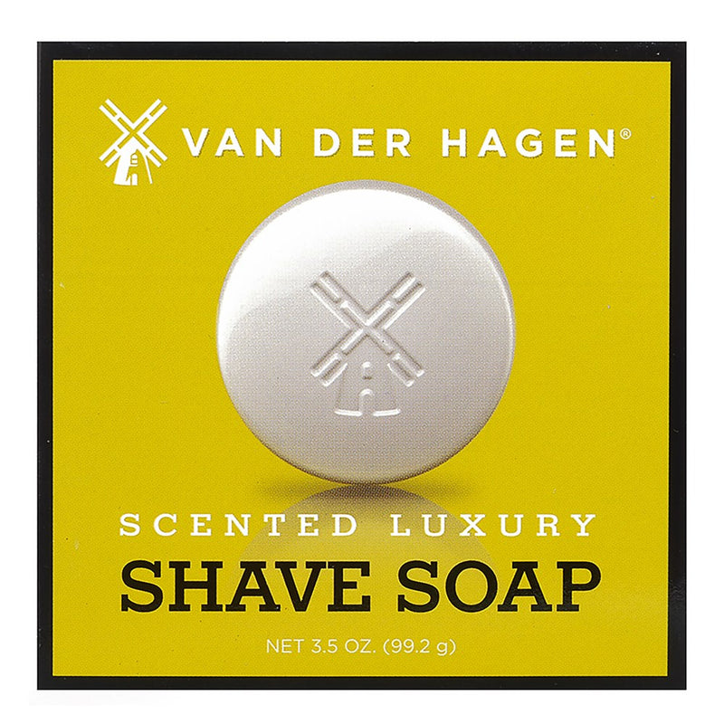 VAN DER HAGEN Scented Shave Soap (3.5oz)