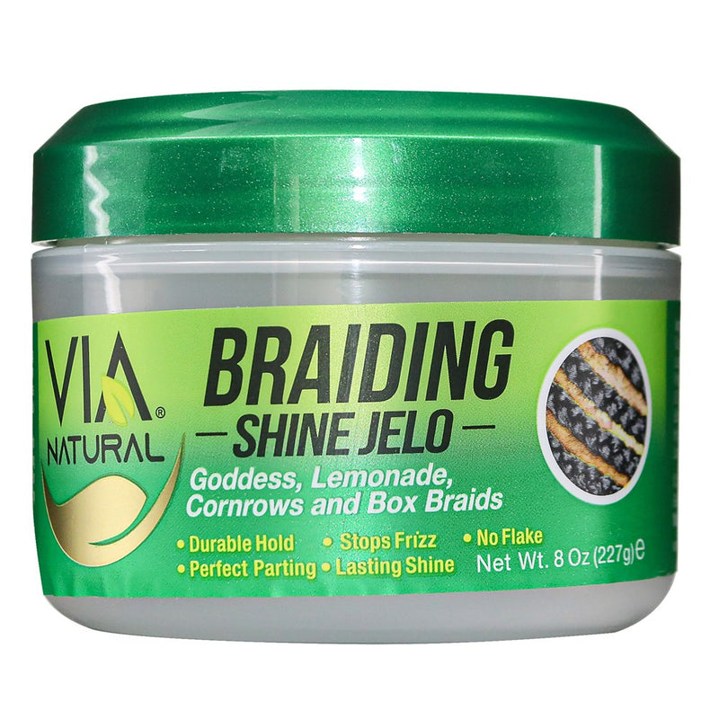 VIA NATURAL Braiding Shine Jelo (8oz)