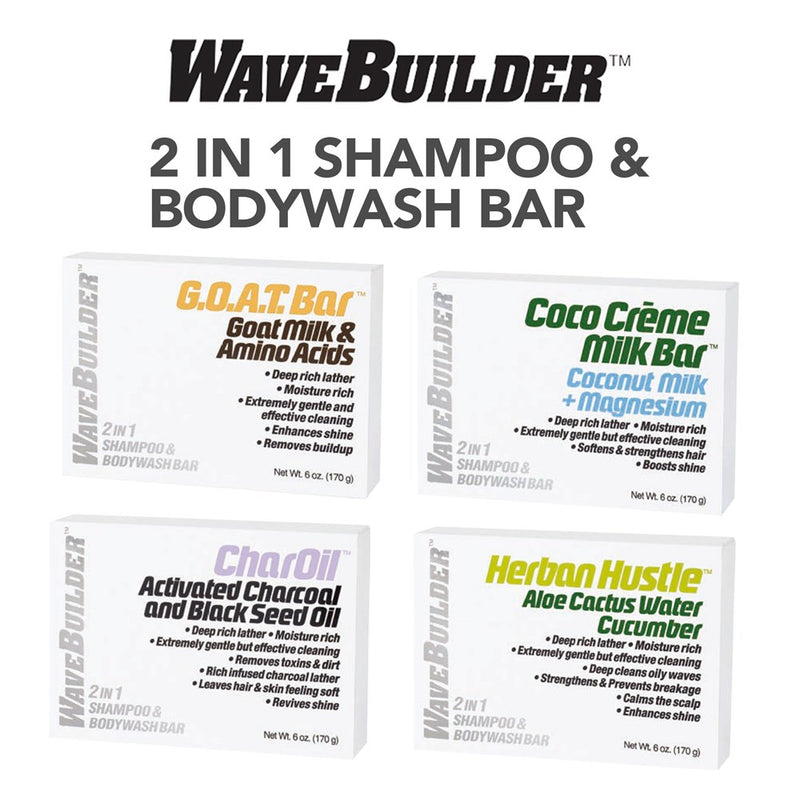 WAVEBUILDER 2 In 1 Shampoo & Bodywash Bar