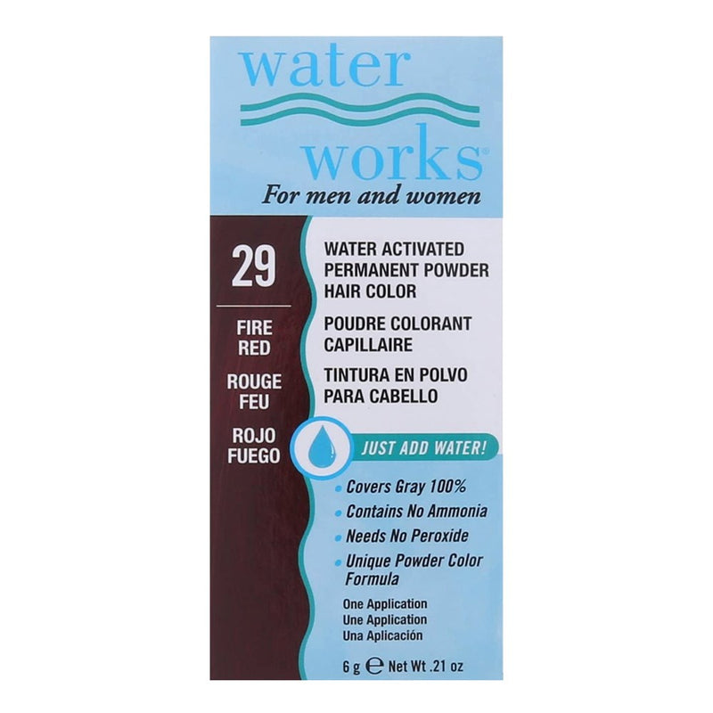 WATER WORKS Water Activated Permanent Powder Hair Color