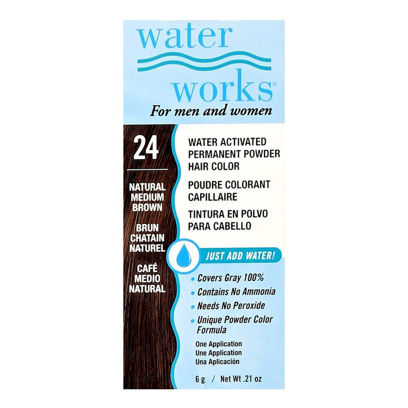 WATER WORKS Water Activated Permanent Powder Hair Color
